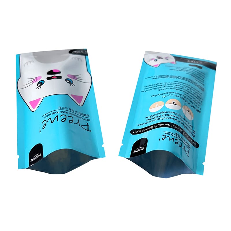 Custom Foil Lined Flat Pouch Manufacturer | Moisture Resistant 3 Side Sealed Face Mask Packaging | MOQ 5,000pcs