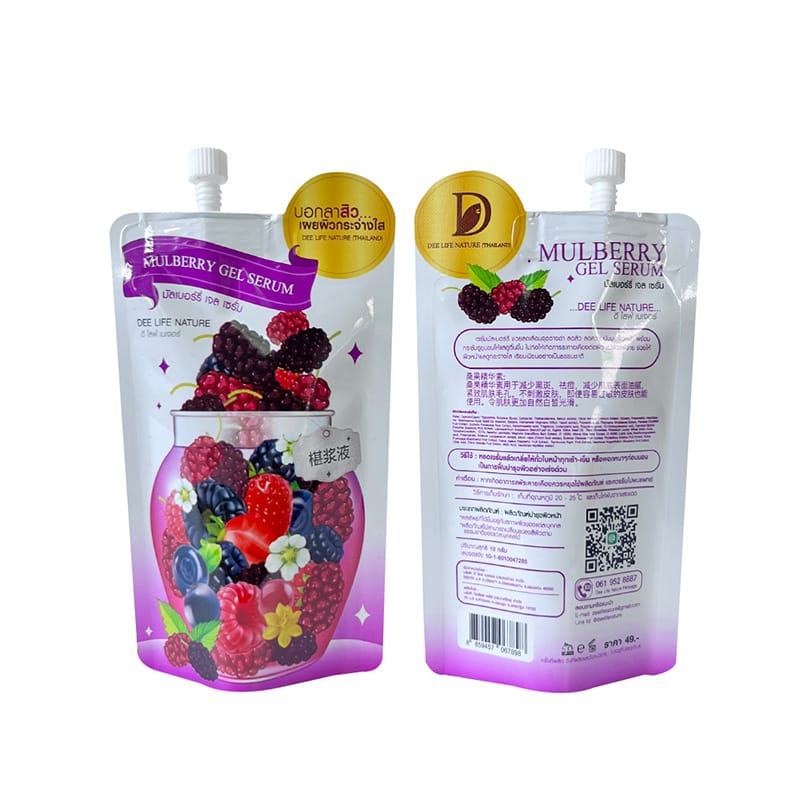 Custom Aluminum Foil Spout Pouch Supplier | Leak Proof Juice & Beverage Packaging | MOQ 5,000pcs