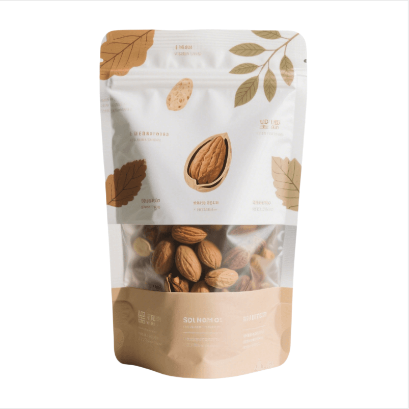 Custom Doypack Pouch Manufacturer | Smell Proof Ziplock Nuts & Dried Fruit Packaging | MOQ 5,000pcs